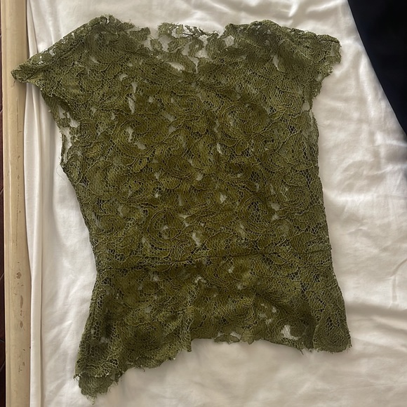 Philosophy by Alberta Ferretti lace green set - Picture 4 of 7